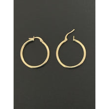 Load image into Gallery viewer, 18K Gold Earrings Hoops Loops 1.59 grams - Rafant
