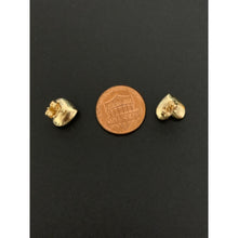 Load image into Gallery viewer, 18K Gold Earrings Stud Heart 1.62 grams - Rafant
