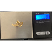 Load image into Gallery viewer, 18K Gold Earrings Dangling Drop 2.68 grams - Rafant
