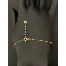 Load image into Gallery viewer, 18K Gold Bracelet Infinity 7 inches plus 1 inch extension 2.08 grams - Rafant
