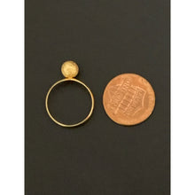 Load image into Gallery viewer, 18K Gold Ring Ball 1.59 grams Size 5.75 - Rafant
