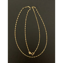 Load image into Gallery viewer, 18K Gold Necklace Chain Only 1.10 grams 17.75 inches - Rafant
