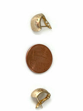 Load image into Gallery viewer, New Authentic 18K Saudi Gold French Clips Earrings - Rafant
