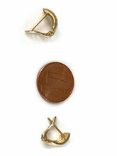 Load image into Gallery viewer, New Authentic 18K Saudi Gold French Clips Earrings - Rafant
