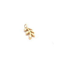 Load image into Gallery viewer, 18K Yellow Gold Pendant Leaves - Rafant
