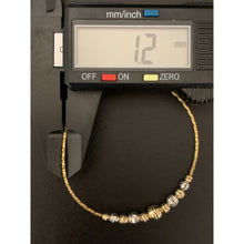 Load image into Gallery viewer, 18K Gold Bracelet Saudi Gold Round Circle Beads Size M-L - Rafant
