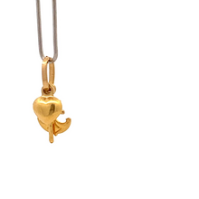 Load image into Gallery viewer, 18K Gold Pendant Anchor Heart Cross Small - Rafant

