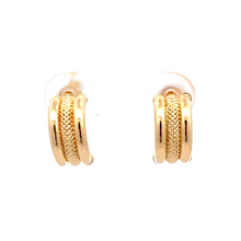 Load image into Gallery viewer, 18K Yellow Gold Earrings Stud Post - Rafant
