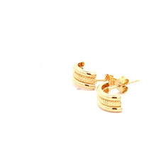 Load image into Gallery viewer, 18K Yellow Gold Earrings Stud Post - Rafant
