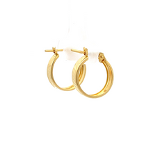 Load image into Gallery viewer, 18K Yellow Gold Earrings Hoops Small - Rafant
