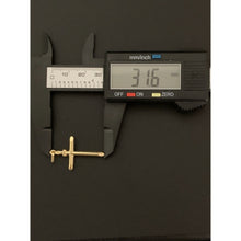 Load image into Gallery viewer, 18K Saudi Gold Pendant Cross Yellow Real Gold - Rafant
