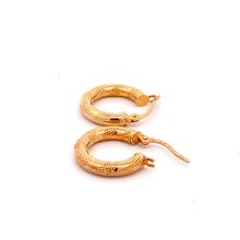 Load image into Gallery viewer, 18K Gold Earrings Hoops Small - Rafant
