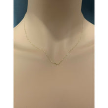 Load image into Gallery viewer, 18K Gold Chain Necklace Saudi Gold Chain Link 17.50&quot; Very Lightweight Dainty - Rafant
