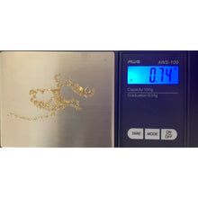 Load image into Gallery viewer, 18K Gold Chain Necklace Saudi Gold Chain Link 17.50&quot; Very Lightweight Dainty - Rafant
