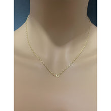 Load image into Gallery viewer, 18K Gold Chain Necklace Saudi Gold Cable Link 18&quot; Fine Jewelry - Rafant
