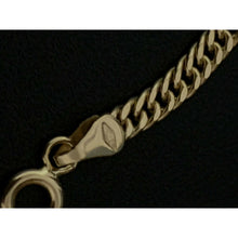 Load image into Gallery viewer, Real 18K Saudi Gold Chain Necklace Curb Cuban 18 inches 5.18 grams - Rafant
