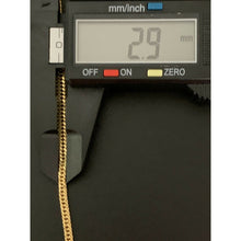 Load image into Gallery viewer, Real 18K Saudi Gold Chain Necklace Curb Cuban 18 inches 5.18 grams - Rafant
