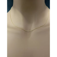 Load image into Gallery viewer, New Real 18K Saudi Gold Rolo Chain 18" Lightweight - Rafant
