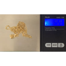 Load image into Gallery viewer, 18K Gold Chain Necklace Saudi Real Gold Mariner Link 20&quot; - Rafant
