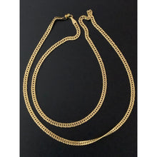 Load image into Gallery viewer, 18K Gold Chain Necklace Real Saudi Gold Curb 22&quot; - Rafant
