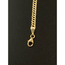 Load image into Gallery viewer, 18K Gold Chain Necklace Real Saudi Gold Curb 22&quot; - Rafant
